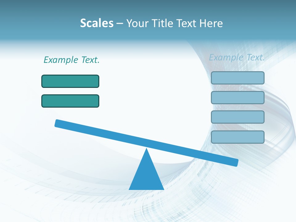 Shape Wave Light PowerPoint Template