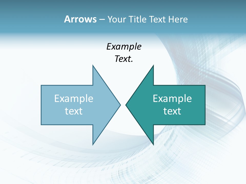 Shape Wave Light PowerPoint Template