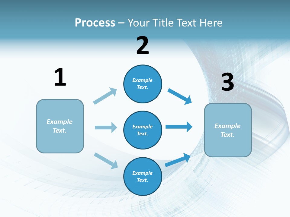 Shape Wave Light PowerPoint Template