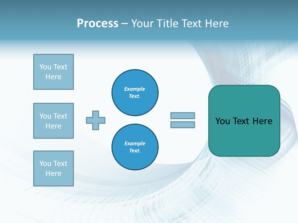 Shape Wave Light PowerPoint Template