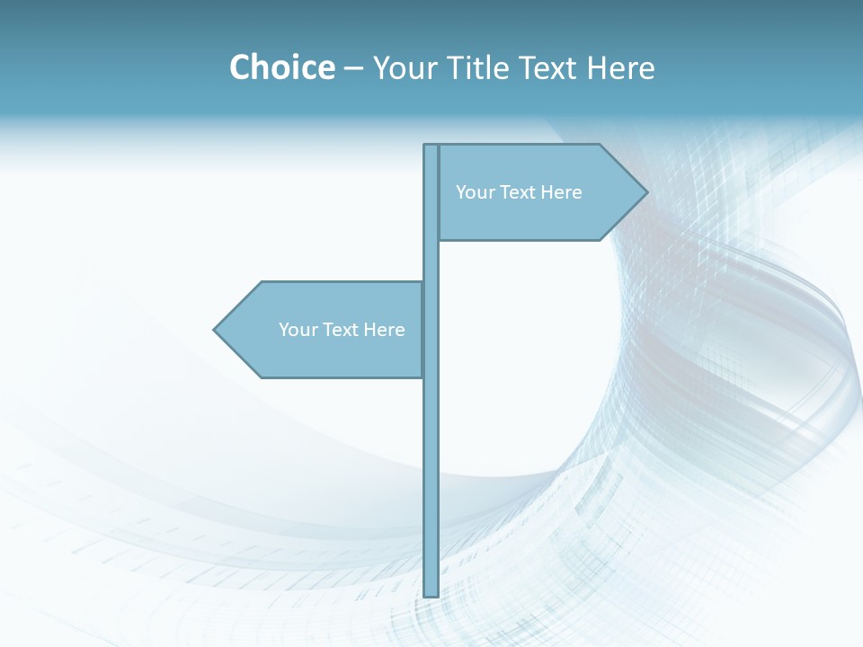 Shape Wave Light PowerPoint Template