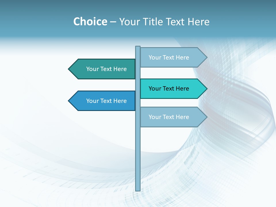 Shape Wave Light PowerPoint Template
