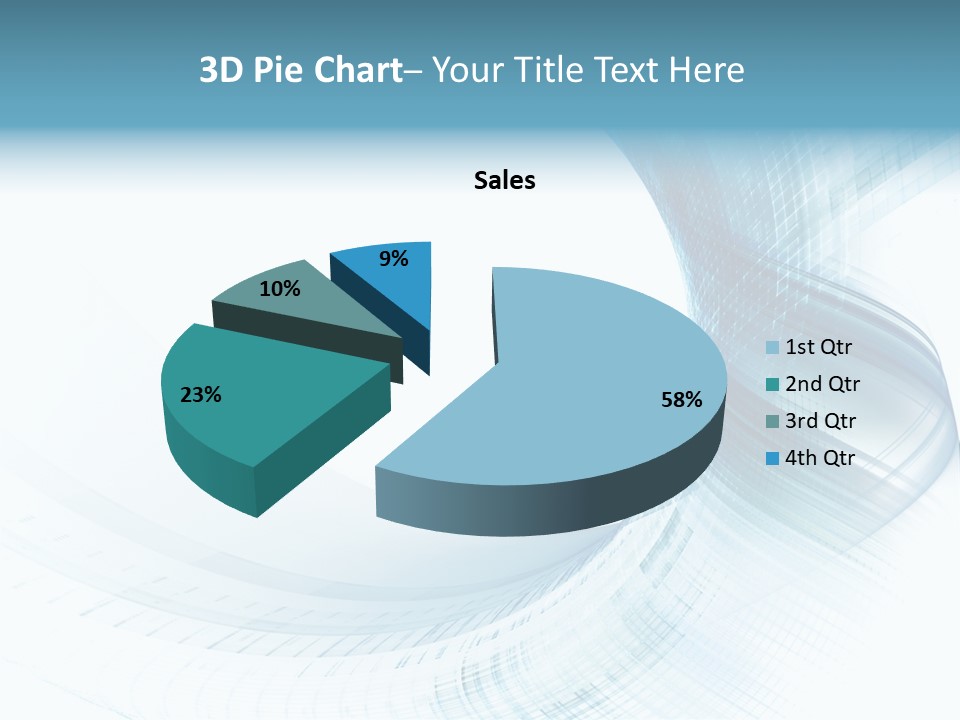 Shape Wave Light PowerPoint Template
