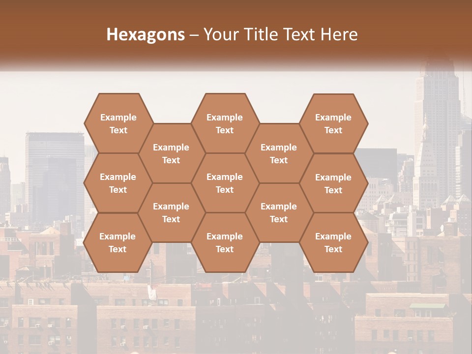 Tower Skyscraper Manhattan PowerPoint Template