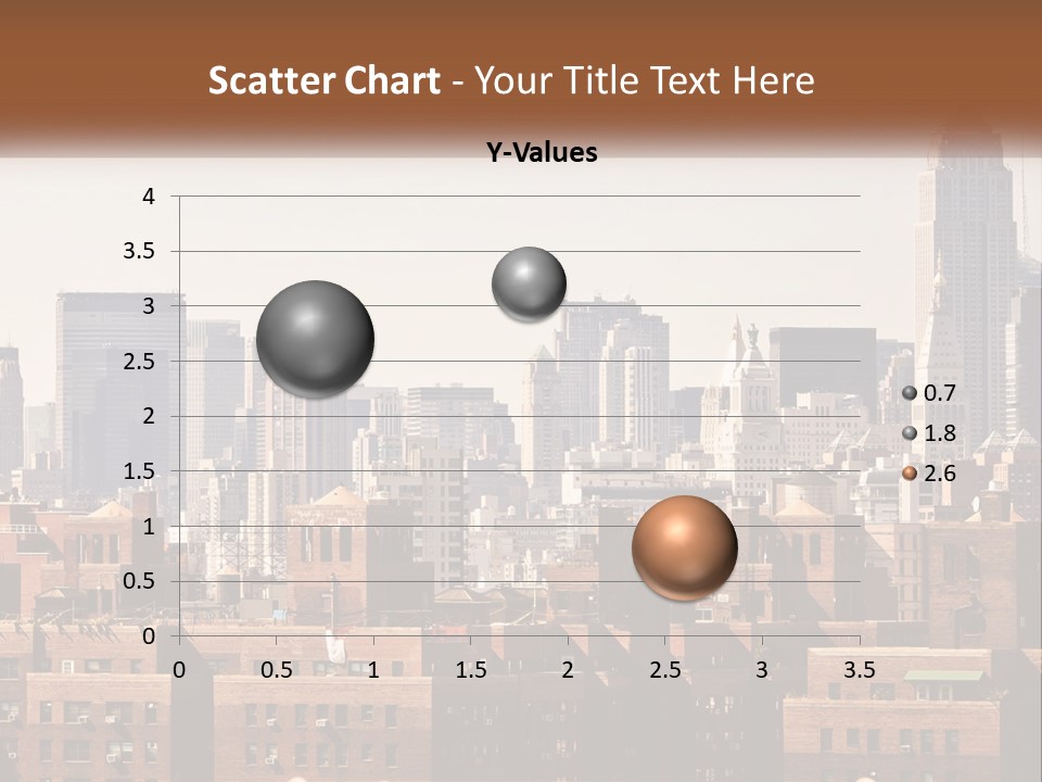 Tower Skyscraper Manhattan PowerPoint Template