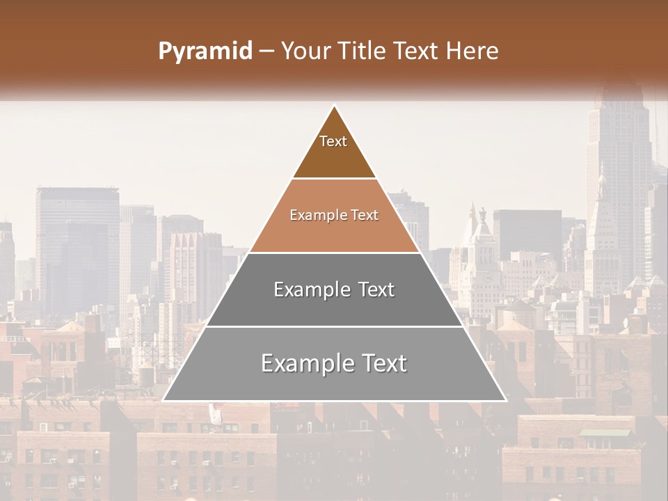 Tower Skyscraper Manhattan PowerPoint Template