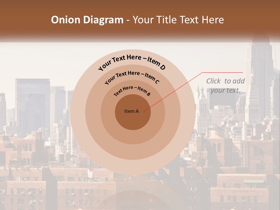 Tower Skyscraper Manhattan PowerPoint Template