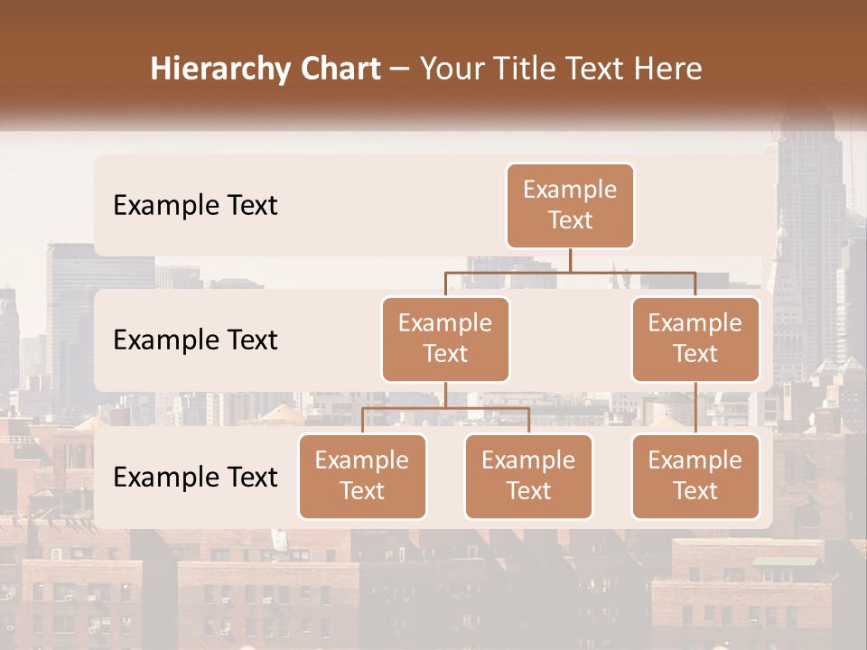 Tower Skyscraper Manhattan PowerPoint Template