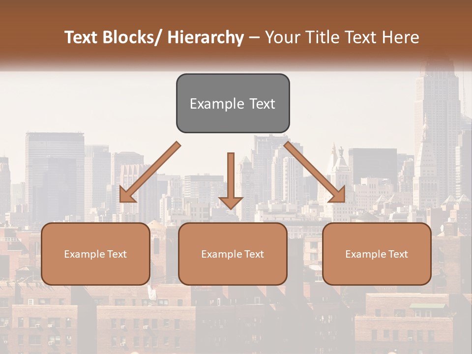 Tower Skyscraper Manhattan PowerPoint Template