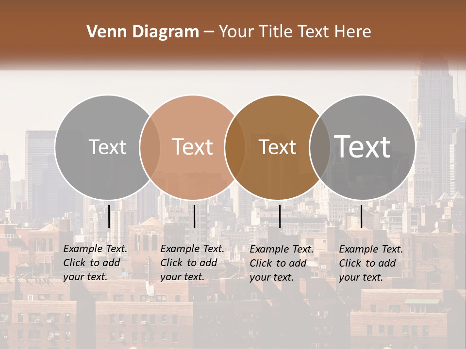Tower Skyscraper Manhattan PowerPoint Template