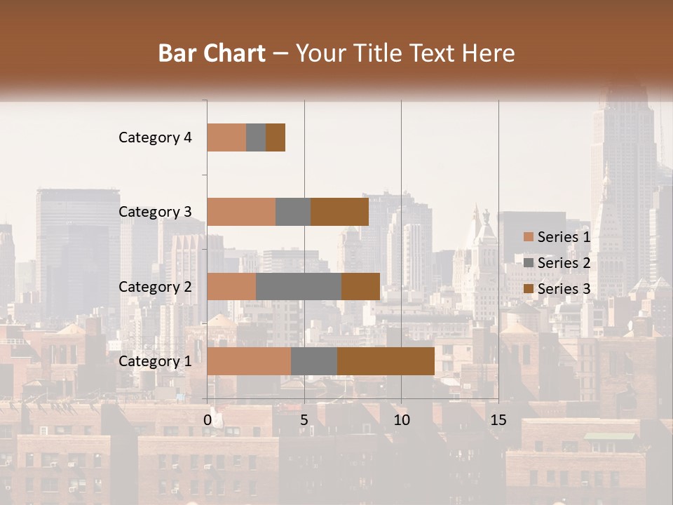 Tower Skyscraper Manhattan PowerPoint Template