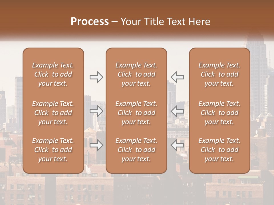 Tower Skyscraper Manhattan PowerPoint Template
