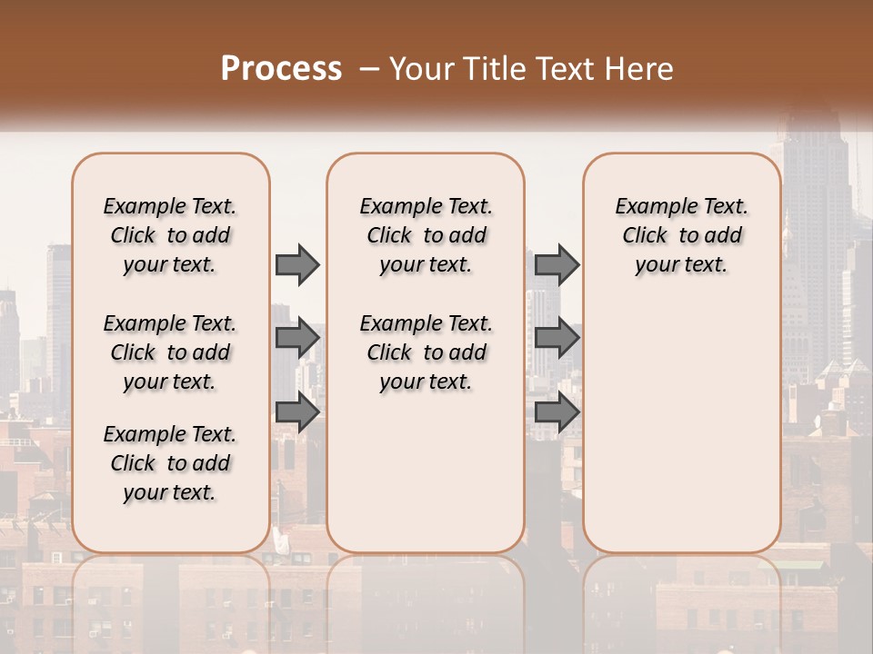 Tower Skyscraper Manhattan PowerPoint Template