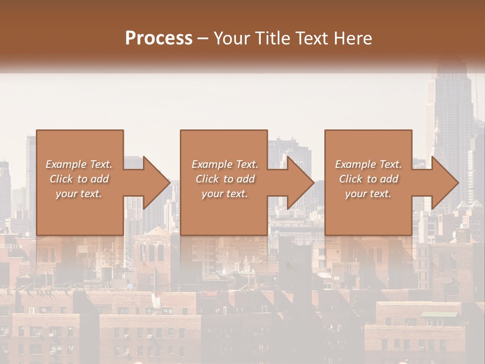 Tower Skyscraper Manhattan PowerPoint Template
