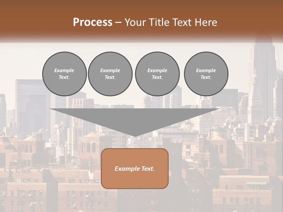Tower Skyscraper Manhattan PowerPoint Template