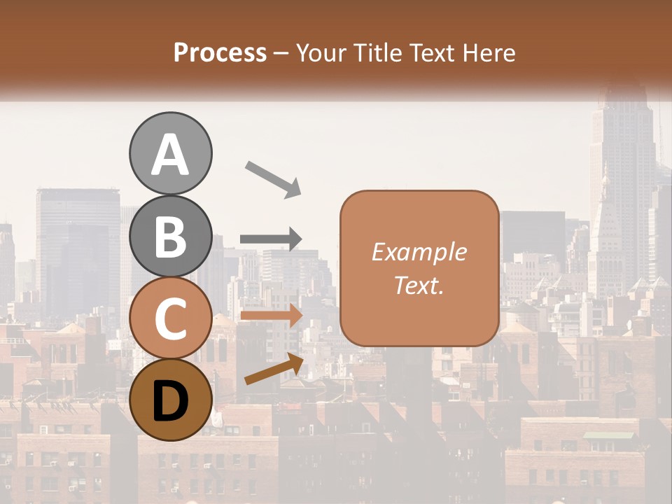 Tower Skyscraper Manhattan PowerPoint Template
