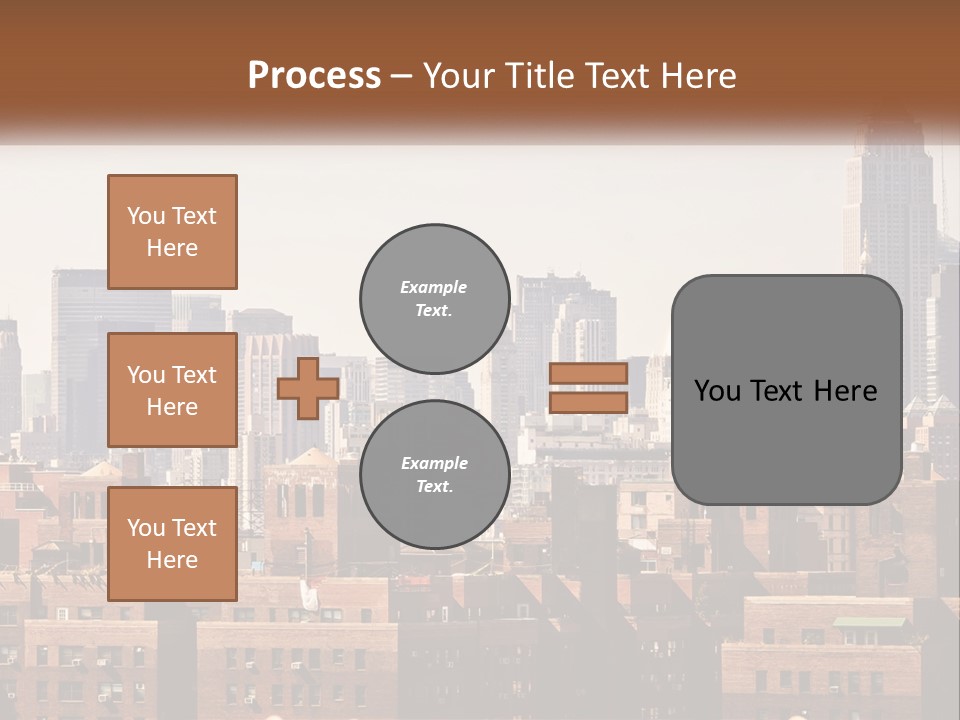 Tower Skyscraper Manhattan PowerPoint Template