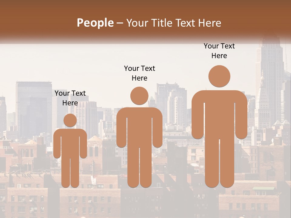 Tower Skyscraper Manhattan PowerPoint Template