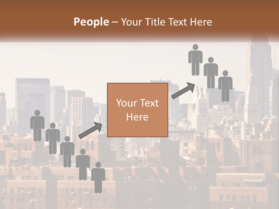 Tower Skyscraper Manhattan PowerPoint Template