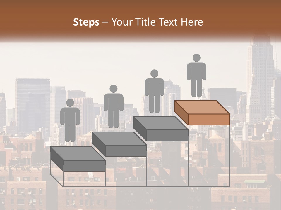 Tower Skyscraper Manhattan PowerPoint Template