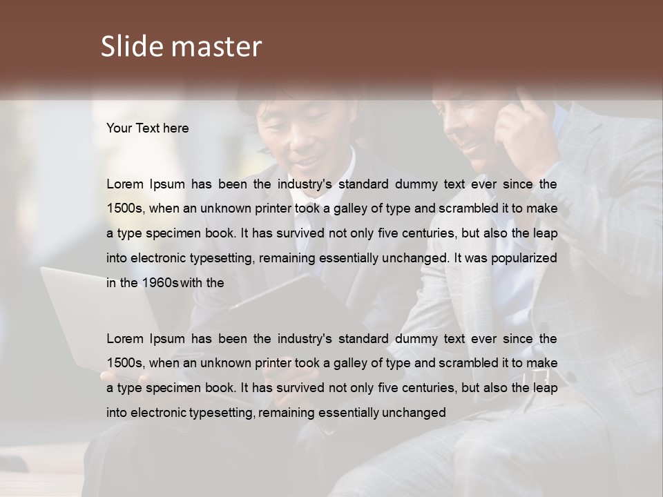 Formal Executive Professional PowerPoint Template