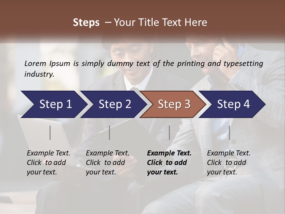 Formal Executive Professional PowerPoint Template