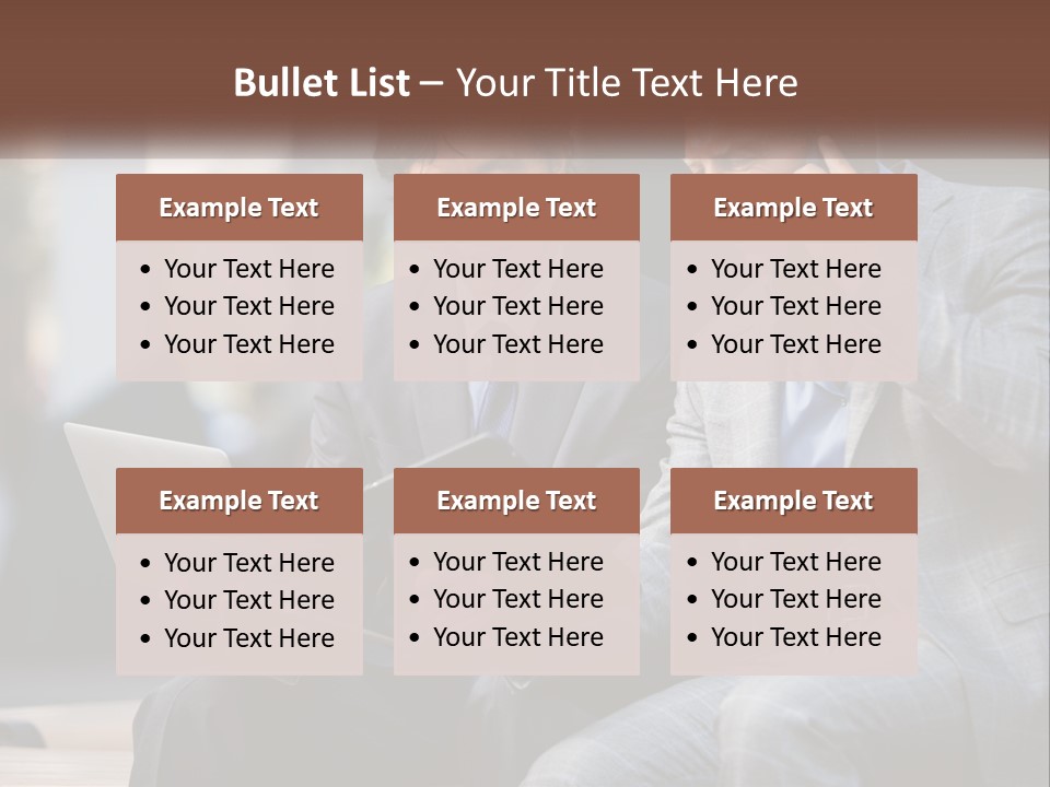Formal Executive Professional PowerPoint Template