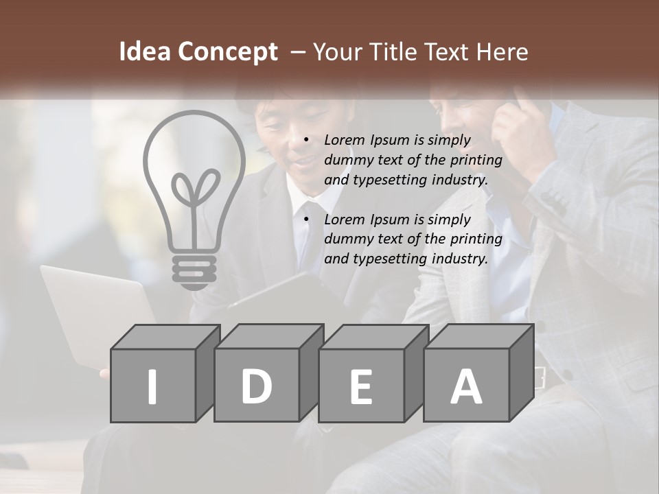 Formal Executive Professional PowerPoint Template