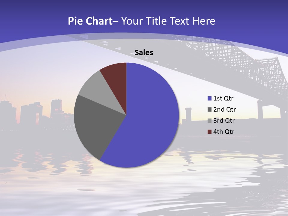 Buildings River Transportation PowerPoint Template