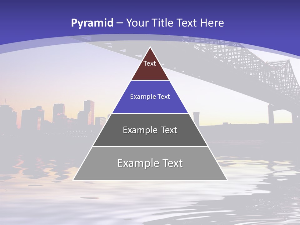 Buildings River Transportation PowerPoint Template