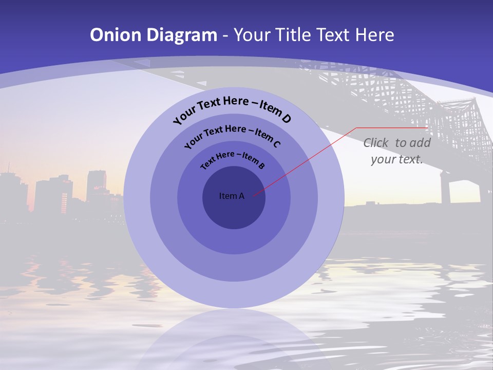 Buildings River Transportation PowerPoint Template