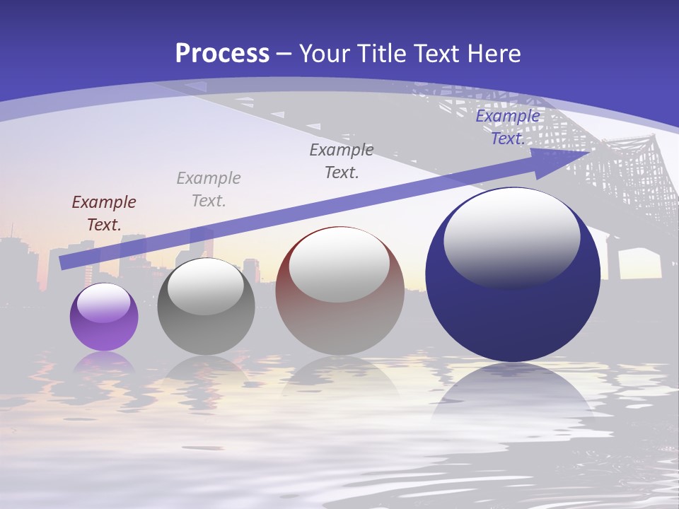 Buildings River Transportation PowerPoint Template