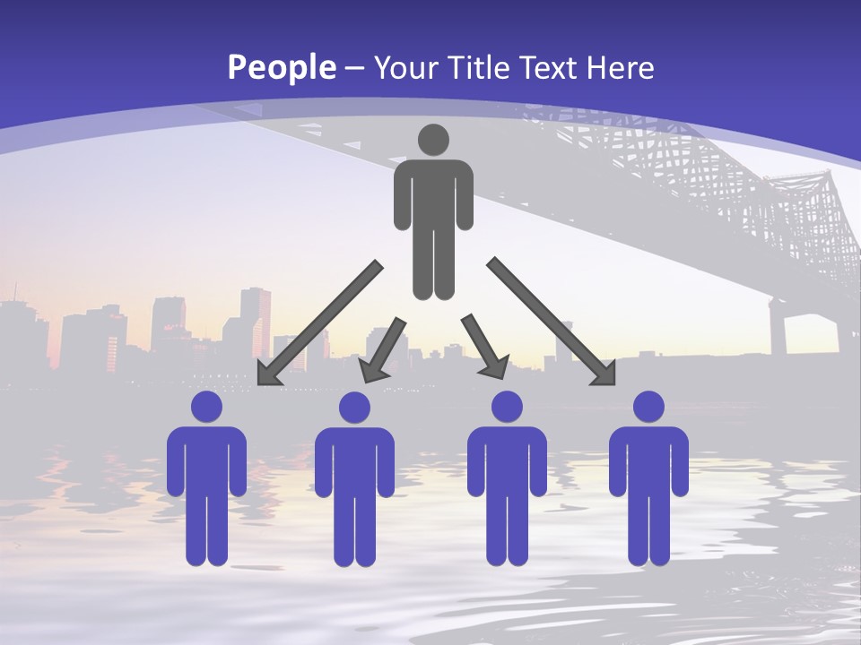 Buildings River Transportation PowerPoint Template