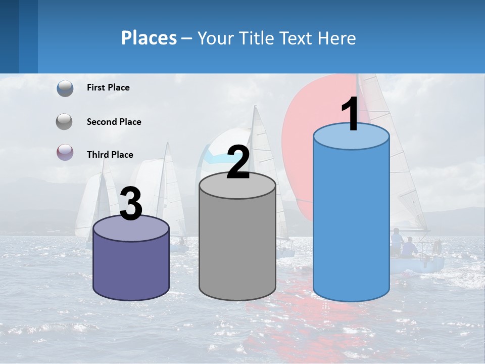 Shore Boat Outdoor PowerPoint Template