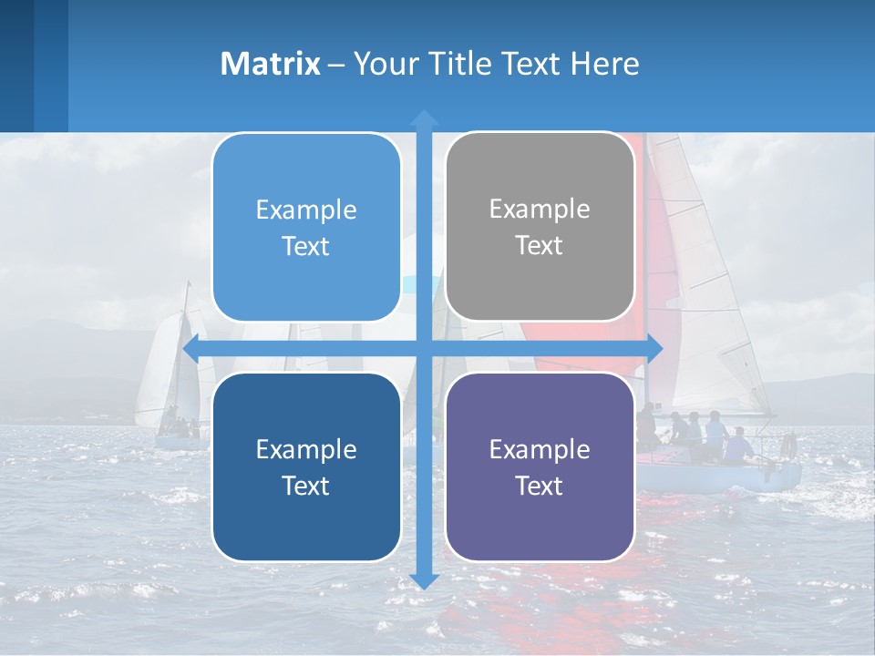 Shore Boat Outdoor PowerPoint Template