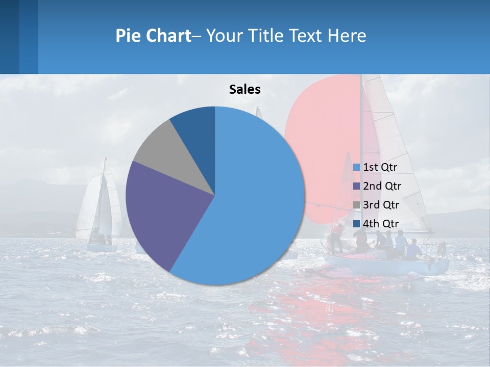 Shore Boat Outdoor PowerPoint Template