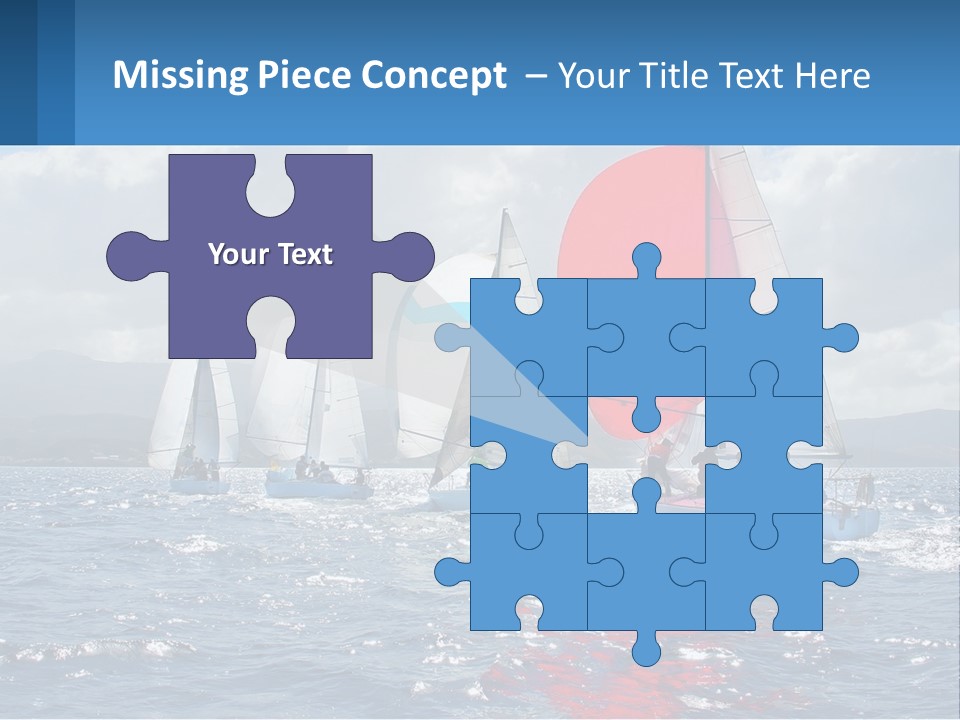 Shore Boat Outdoor PowerPoint Template