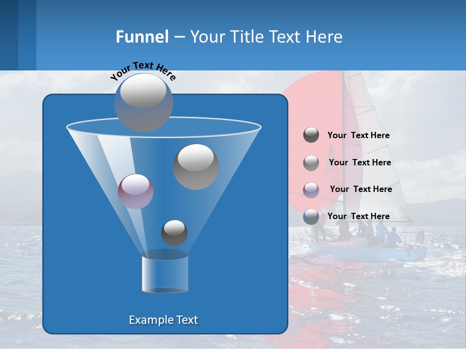 Shore Boat Outdoor PowerPoint Template