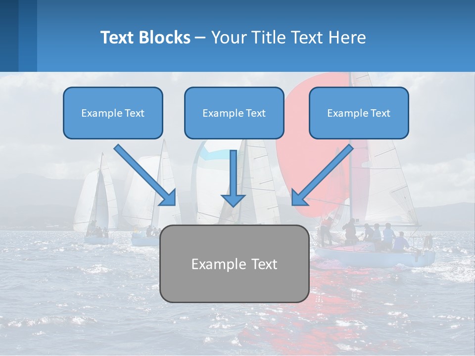 Shore Boat Outdoor PowerPoint Template