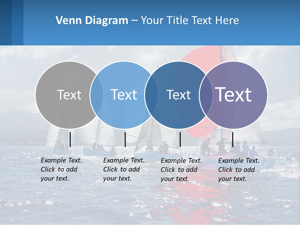Shore Boat Outdoor PowerPoint Template