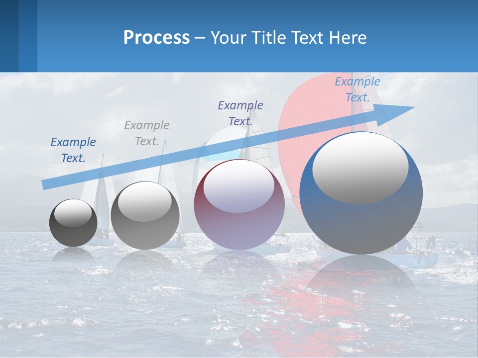 Shore Boat Outdoor PowerPoint Template