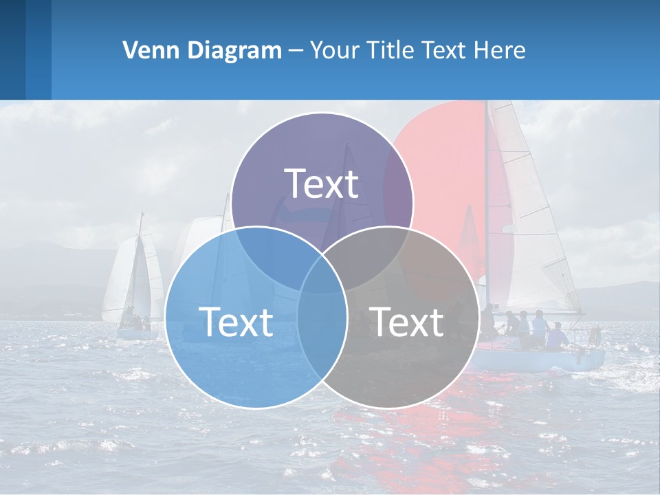 Shore Boat Outdoor PowerPoint Template