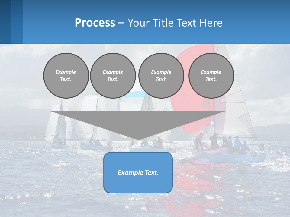 Shore Boat Outdoor PowerPoint Template