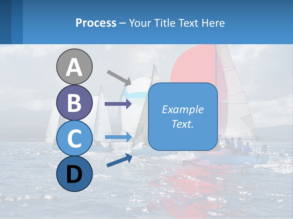 Shore Boat Outdoor PowerPoint Template