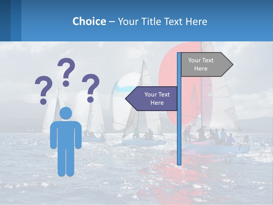 Shore Boat Outdoor PowerPoint Template