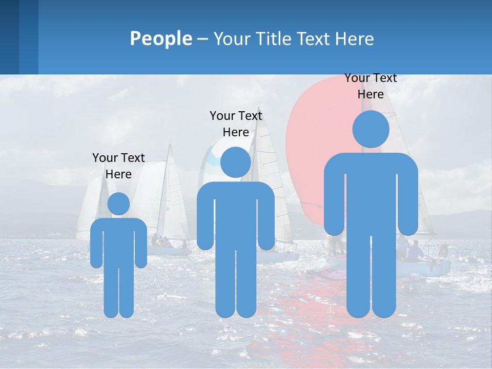 Shore Boat Outdoor PowerPoint Template