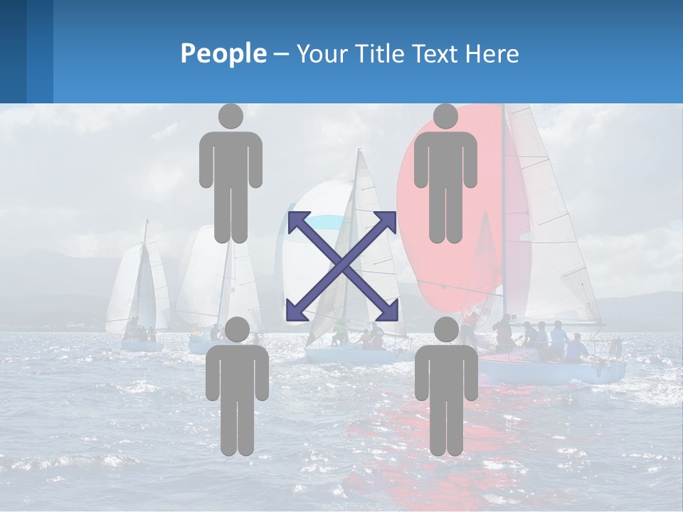 Shore Boat Outdoor PowerPoint Template
