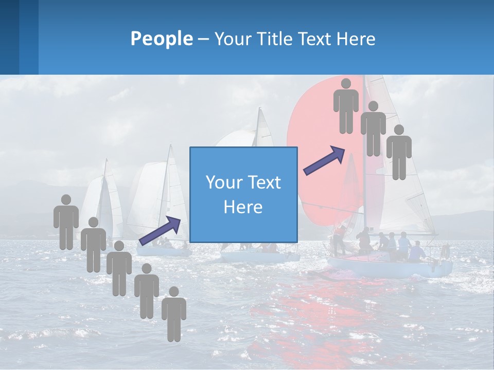 Shore Boat Outdoor PowerPoint Template