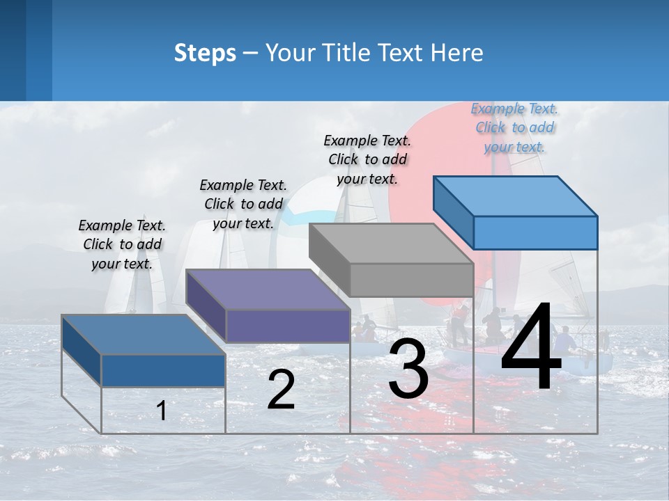 Shore Boat Outdoor PowerPoint Template