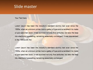 Cholesterol Pan White PowerPoint Template